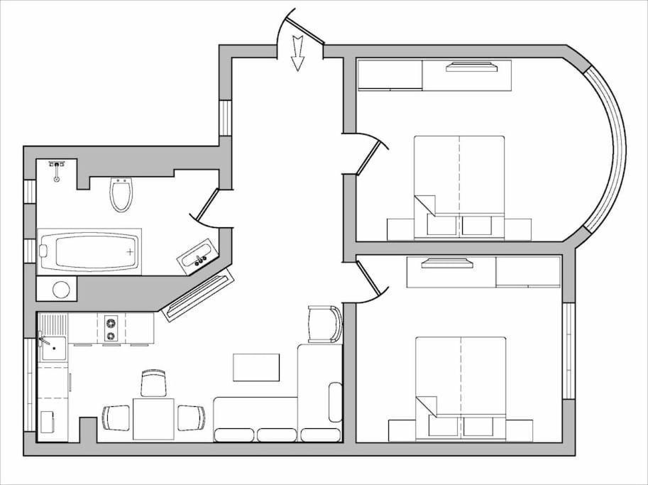 High Tech - Luxurious Apartment Sofia Extérieur photo